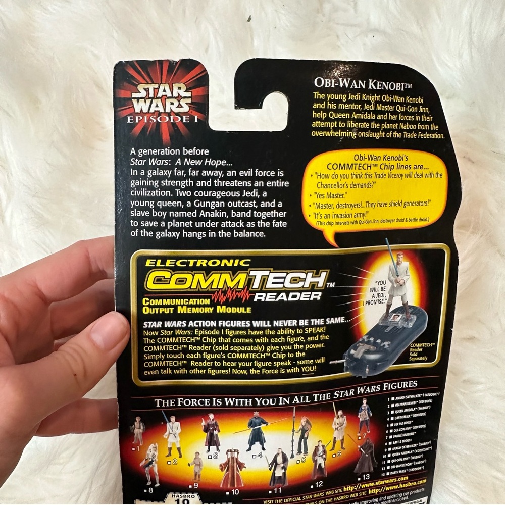 NIB Star Wars Episode I Obi-Wan Kenobi Action Figure - Picture 7 of 9